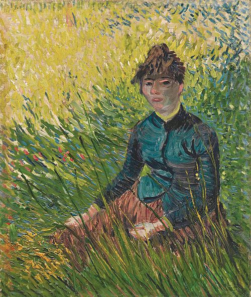 Femme dans un champ de blé, 1887, Vincent van Gogh