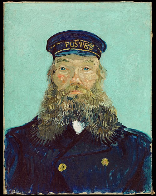 Portrait du postier Joseph Roulin, 1888, Vincent van Gogh