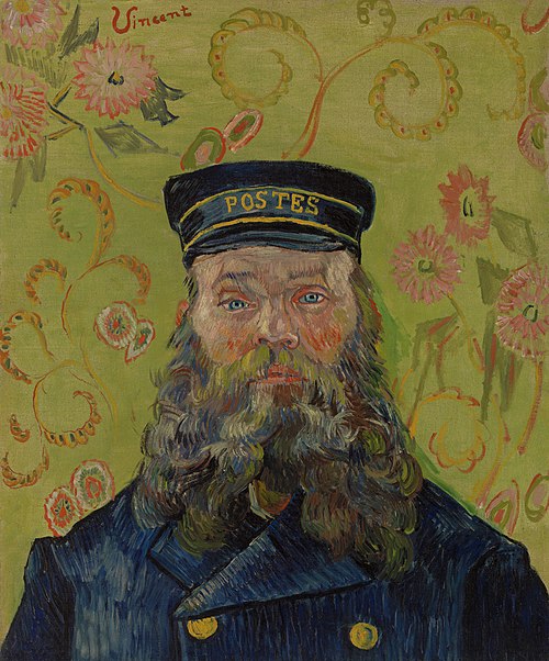 Portrait of Joseph Roulin, 1888, Vincent van Gogh