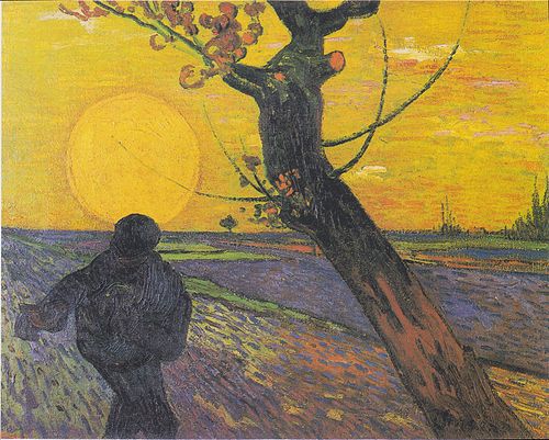 The Sower III (version 1), 1888, Vincent van Gogh