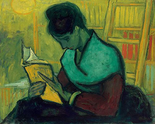 Une liseuse de romans, 1888, Vincent van Gogh
