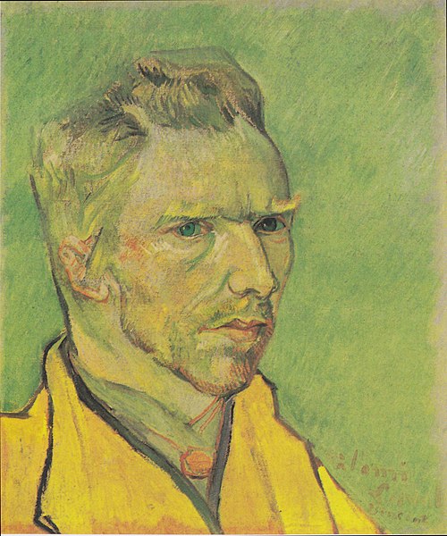 Portrait de l'artiste, 1888, Vincent van Gogh