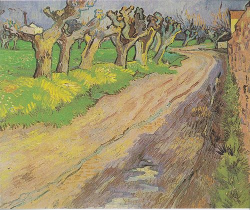 Pollard Willows, 1889, Vincent van Gogh