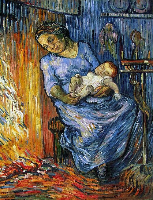 L'homme est en mer, 1889, Vincent van Gogh