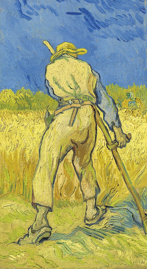 Le moissonneur, 1889, Vincent van Gogh