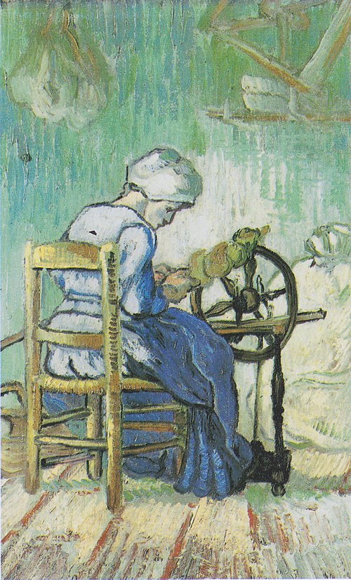 La filleuse, 1889, Vincent van Gogh