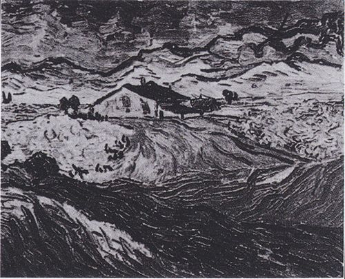 Landscape in the Neighbourhood of Saint-Rémy, 1890, Vincent van Gogh