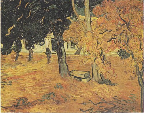 Garden of Saint-Paul Hospital, The, 1889, Vincent van Gogh