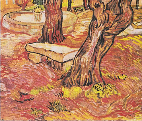 Le banc de pierre dans le jardin de l'hôpital Saint-Paul, 1889, Vincent van Gogh