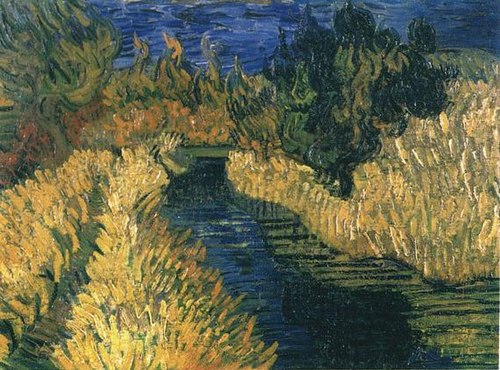 The Little Stream, 1890, Vincent van Gogh
