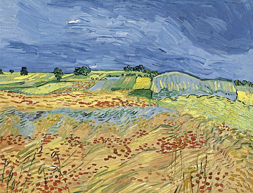 The Fields, 1890, Vincent van Gogh