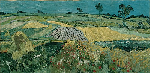 The Plain of Auvers, 1890, Vincent van Gogh