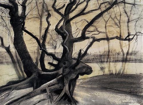 Les racines, 1882, Vincent van Gogh