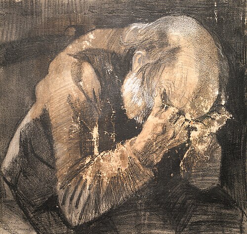 Sorrowful old man, 1882, Vincent van Gogh