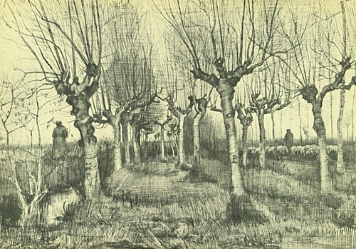 Boulaie et Berger, 1884, Vincent van Gogh