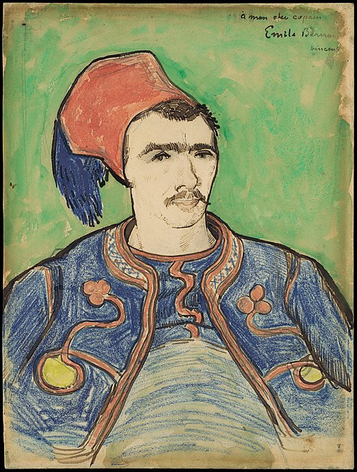 The Zouave, 1888, Vincent van Gogh