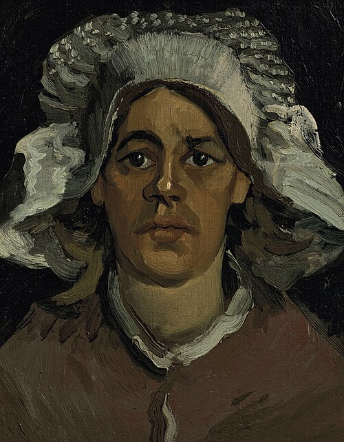 Gordina de Groot, Head, 1885, Vincent van Gogh