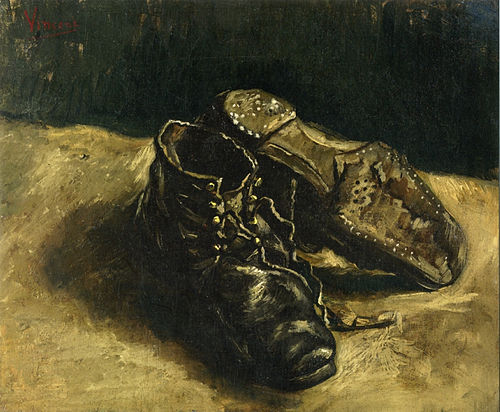 A Pair of shoes, 1887, Vincent van Gogh