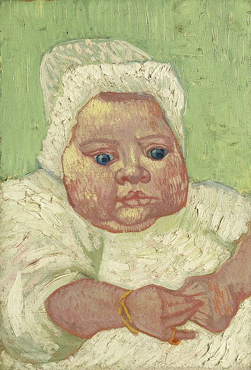 Marcelle Roulin bébé, 1888, Vincent van Gogh