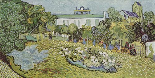 Le Jardin de Daubigny, 1890, Vincent van Gogh