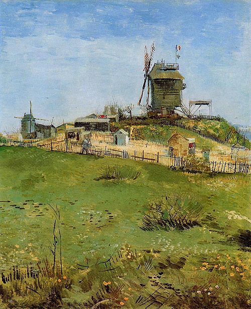Le Moulin de la Galette, 1887, Vincent van Gogh