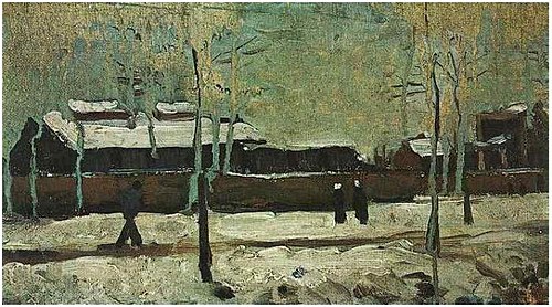 Old Station at Eindhoven, 1885, Vincent van Gogh