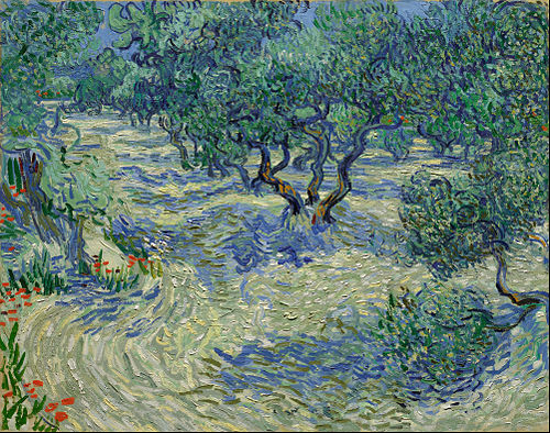 Oliveraie, 1889, Vincent van Gogh