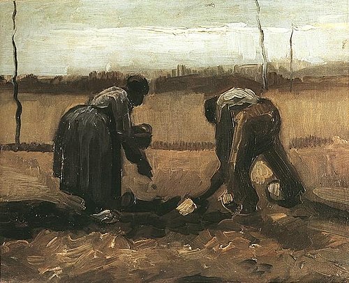 Travail des champs, 1885, Vincent van Gogh