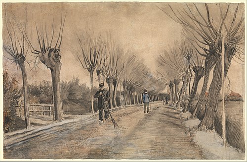 Road in Etten, 1881, Vincent van Gogh