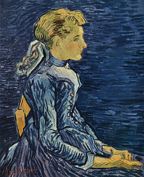 Portrait d'Adeline Ravoux, 1890, Vincent van Gogh