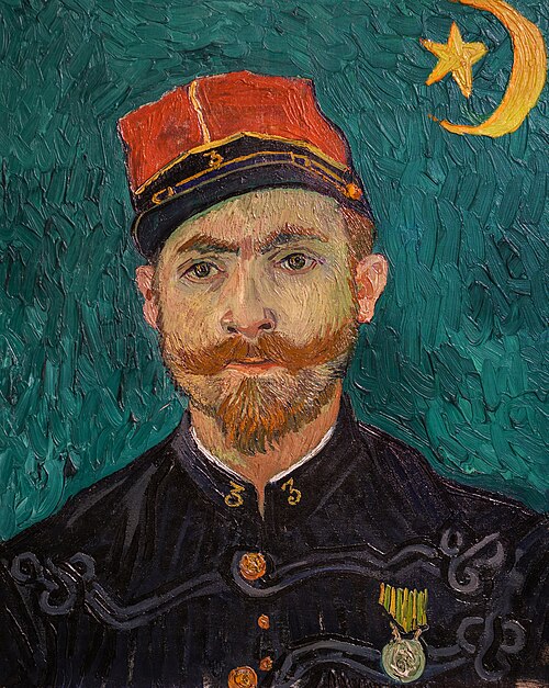 Portrait de Paul-Eugène Milliet, 1888, Vincent van Gogh