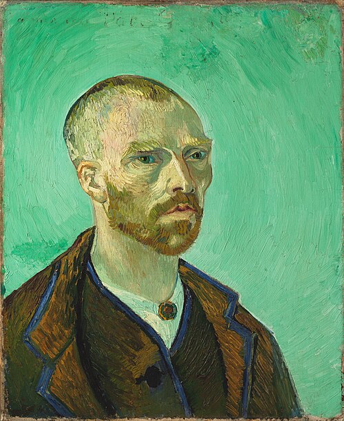 Autoportrait dédié à Paul Gauguin, 1888, Vincent van Gogh