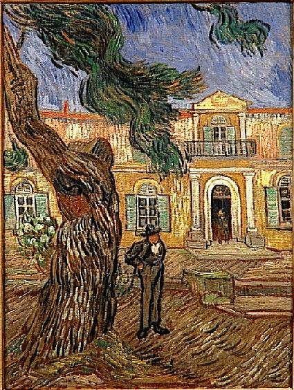 Hôpital Saint-Paul à Saint-Rémy-de-Provence, 1889, Vincent van Gogh