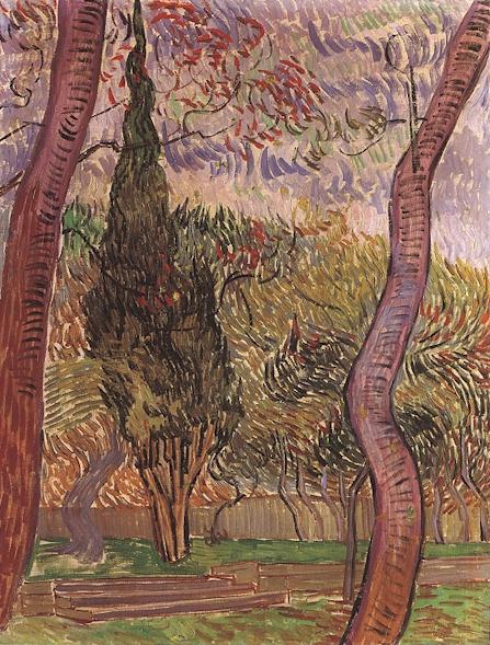 Le Jardin de Saint-Paul, 1889, Vincent van Gogh