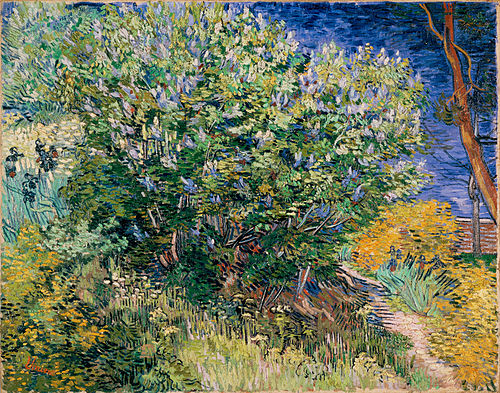 Lilas, 1889, Vincent van Gogh