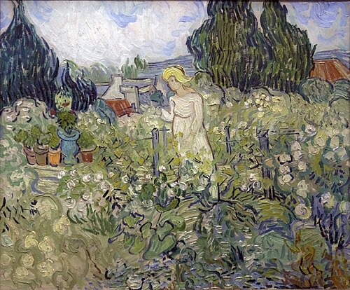Mademoiselle Gachet au jardin, 1890, Vincent van Gogh
