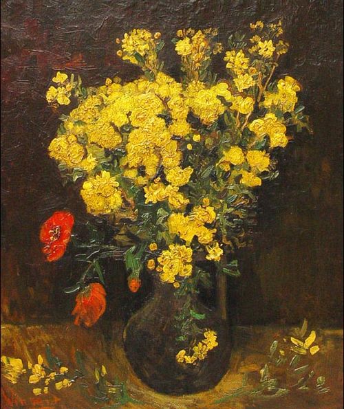 Fleurs de pavot, 1887, Vincent van Gogh