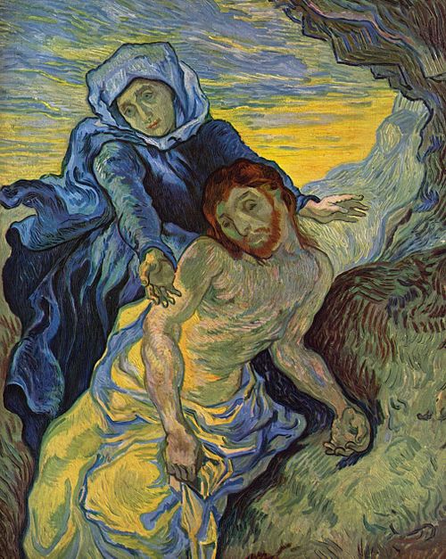 Pieta, 1889, Vincent van Gogh
