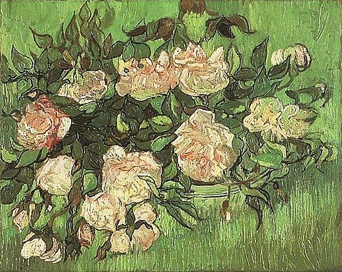 Les Roses roses, 1890, Vincent van Gogh