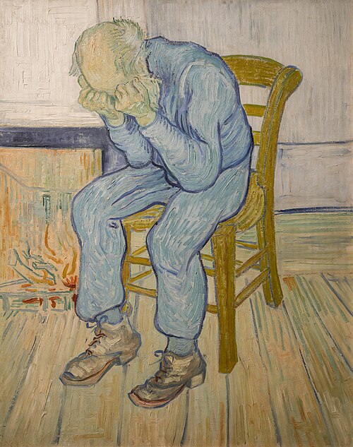 À la porte de l'éternité, 1890, Vincent van Gogh