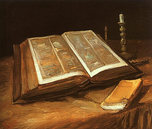 Nature morte à la bible, 1885, Vincent van Gogh
