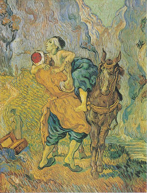 The Good Samaritan, 1890, Vincent van Gogh