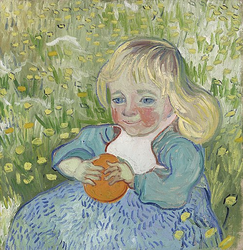 Child with Orange, 1890, Vincent van Gogh