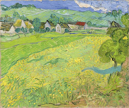 Les Vessenots à Auvers, 1890, Vincent van Gogh