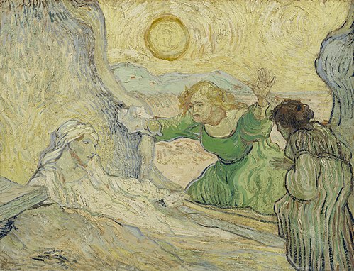 La Résurrection de Lazare, 1890, Vincent van Gogh