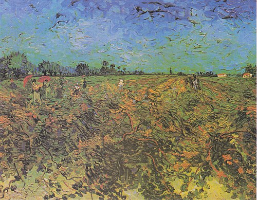 Vigne verte, 1888, Vincent van Gogh