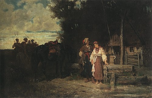 Farewell, 1867, Józef Brandt