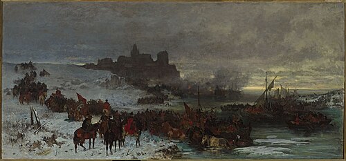 Czarniecki at Kolding, 1870, Józef Brandt