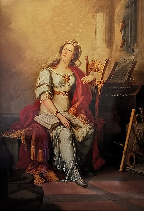 Heilige Cäcilia, 1826, Josef Engerth