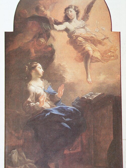 Annunciation, 1697, Peter Johannes Brandl